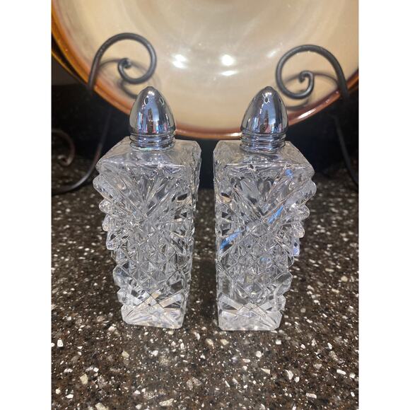 Vintage Crystal serving set - Picture 6 of 7